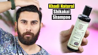 Best Shampoo for All Hair Types  Non Sponsored  Khadi Natural Shikakai Shampoo [upl. by Gnaw]