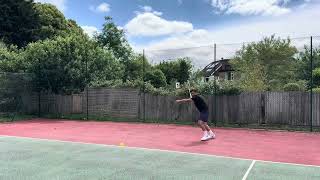 90MPH Groundstrokes  Babolat Pure Strike 97  June 19 2024 [upl. by Oscar]