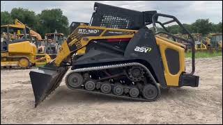 2017 ASV POSI TRACK RT120F Skid Steer [upl. by Mikahs]