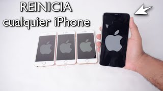 como REINICIAR un iPhone muy RÁPIDO y FÁCIL 🥳 como REINICIAR un iPhone con los BOTONES  RUBEN TECH [upl. by Bil]