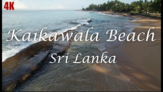 Kaikawala Beach  Induruwa Beach  Sri Lanka  Relaxation Video [upl. by Lamee]