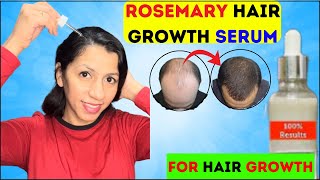 100 Rosemary Serum at home for Hair growth  best hair serum for hair growth  Dr Madiha Bhayani [upl. by Stuppy13]