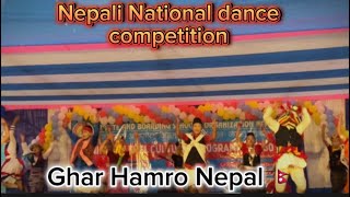 Ghar hamro Nepal  Nepal national dance competition  Pebson Dance  The soul studio [upl. by Enelav]