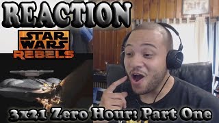 Star Wars Rebels Season 3 Episode 21 Zero Hour Part One Reaction [upl. by Hazard]