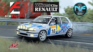 RENAULT CLIO WILLIAMS GrA BY LF SIMRACING LUIS FERREIRA NampF MODDING  ASSETTO CORSA [upl. by Cherlyn65]