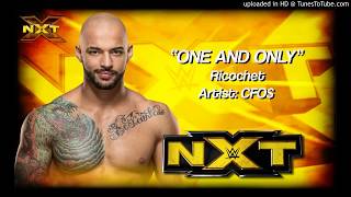 Ricochet 2018  quotOne and Onlyquot WWE NXT Entrance Theme [upl. by Eihcir]