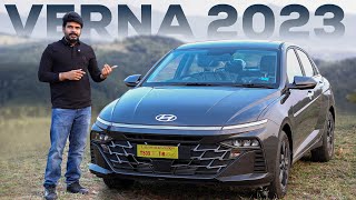 Hyundai Verna 2023 Top Model SX O Automatic DCT First Drive impressions ll in Telugu ll [upl. by Bitthia692]