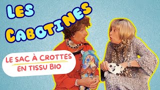 Les Cabotines  Le sac à crottes en tissu bio [upl. by Eckel]