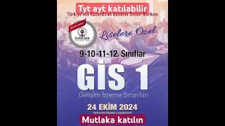 24 EKİM 2024 YKS L9124 ÖZDEBİR TÜRKİYE GENELİ 91011 SINIF GİS1 shorts kesfet cevapanahtarı [upl. by Tolliver]