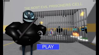 🔒VENOM PRISON RUN OBBY FIRST PERSON roblox scaryobby [upl. by Asim547]