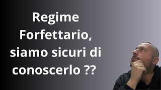 Regime forfettario si fa ancora tanta confusione 🤷🏻‍♂️ [upl. by Laufer]