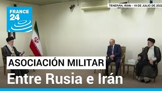 Rusia e Irán una alianza militar que se profundiza y eleva las alarmas en Occidente • FRANCE 24 [upl. by Agueda623]