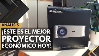 ¡Al fin un Cine en casa al alcance del bolsillo Análisis del nuevo proyector GOOJODOQ ✨ [upl. by Amble476]