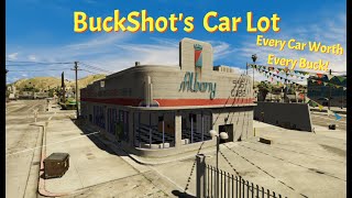 BuckShots Car Lot Lampadati Novak GTA Online GTA 5 Online [upl. by Eittod100]