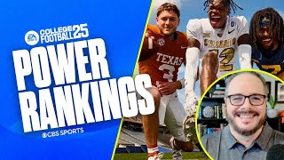 College Football 25 Power Rankings Are Deion Sanders Colorado rated too high  CBS Sports [upl. by Keely648]