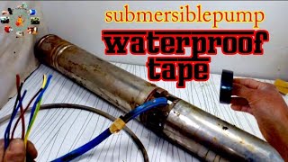 How to put water proof solution tape on the wire Watarproof tape electricallrounder [upl. by Nageet360]