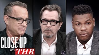 Full Actors Roundtable Tom Hanks Gary Oldman John Boyega James Franco  Close Up With THR [upl. by Yeltneb]