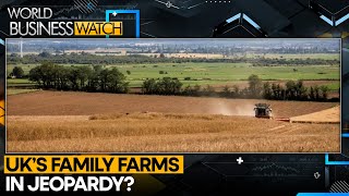 UK Farmers Face Inheritance Tax Cap Tax Relief Limit Set At 13 Mn  World Business Watch  WION [upl. by Odlopoel]