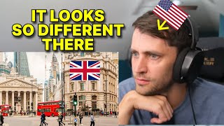 American reacts to London England [upl. by Aseen]