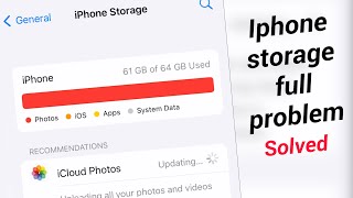 iPhone storage full problem  solved  2024 [upl. by Thibaut]