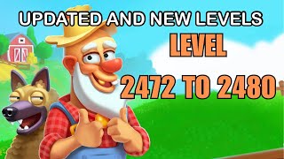 How to solve FARM JAM level 2472 to 2480 [upl. by Annailuj]