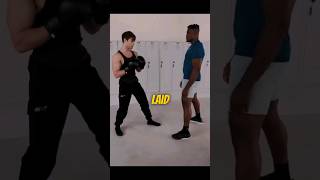 DAVID LAID vs El HOMBRE MAS FUERTE😨🕊️ fitness gym fuerza [upl. by Anirrok]