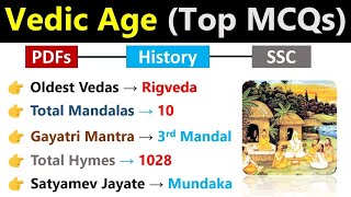 The Vedic Age  Top MCQs  Ancient History Gk  Vedic Period  Important Topic For SSC CHSL [upl. by Yarvis]