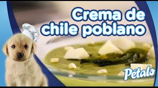 Crema de chile poblano Tu Cocina Pétalo® [upl. by Dysart]