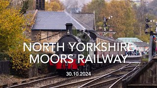 North Yorkshire Moors Railway 30102024 [upl. by Birmingham866]