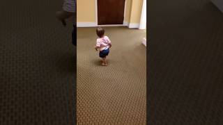 baby learningtowalk funny babywalker cutebaby babywalk cute walkrunwalkwalk kids comedy [upl. by Pavier317]