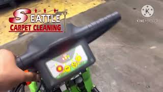 Floor scrubber Seattle carpet cleaning 2063358167 [upl. by Farl169]