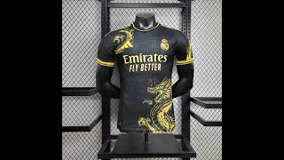 👕 Maglie Calcio Real Madrid Special Edition Nero 20242025 [upl. by Barbaraanne]