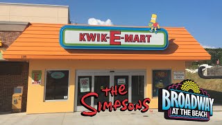 “The Simpsons” KwikEMart at Myrtle Beach SC  Broadway at the Beach [upl. by Noakes48]