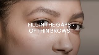 HOW TO Fill in the Gaps of Thin Brows  MAC Cosmetics [upl. by John]