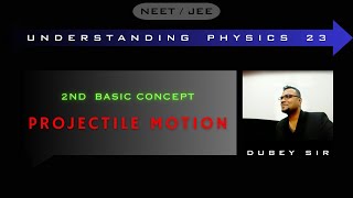 PHYSICS2nd Basic Concept of Projectile MotionDUBEY SIRNEETJEE [upl. by Narruc]