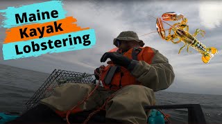 Lobstering in Maine with a Kayak [upl. by Solenne]