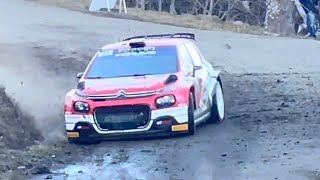 Rallye MonteCarlo 2024  Shakedown  Show [upl. by Carrillo744]