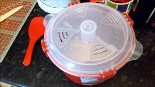 Sistema Microwave Rice Steamer Review [upl. by Llovera160]