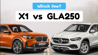 2023 BMW X1 vs 2023 MercedesBenz GLA 250 [upl. by Lari]