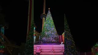 Winterfest Carowinds fyp christmas christmaslights northcarolina carowinds southcarolina [upl. by Idoux]