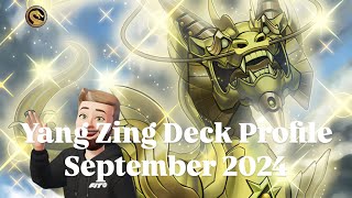 YuGiOh Yang Zing Deck Profile  September 2024 [upl. by Hayotal]