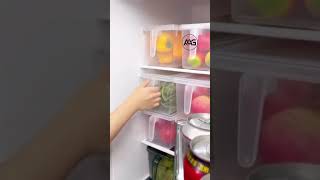 Fridge Organiser Amazonfinds trending youtubeshorts ad 4k [upl. by Aisila]