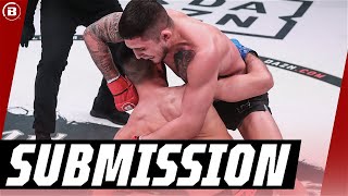 Sergio Pettiss Guillotine Choke 🔥  Bellator MMA [upl. by Ttennaj789]