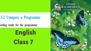 32 Compere a programme Class 7 English  Full Poem Explanation in Hindi [upl. by Ahtelra845]