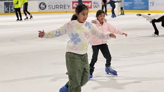 Ice skating at Spectrum Guilfordskating slay preppy [upl. by Namyaw]