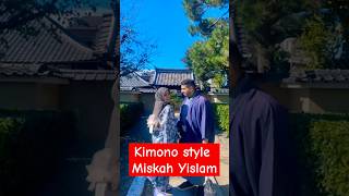 Miskah dan yislam pakai baju kimono [upl. by Norina]