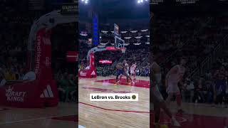 LeBron amp Dillon Brooks were going at it 🌶️ shorts [upl. by Tonl]