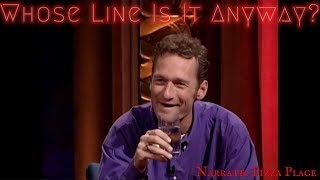 Narrate Pizza Place Whose Line Is It Anyway  Classic [upl. by Annayram]