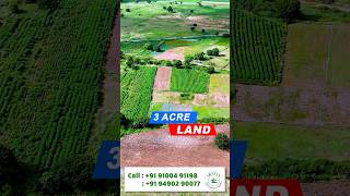 21 total 3 acres land near shadnagar 📍sravanagriculturallandsfarmlandrealestate [upl. by Selden]