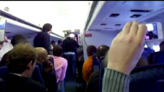 Jet Blue Pilot Restrained by Passengers [upl. by Anail349]